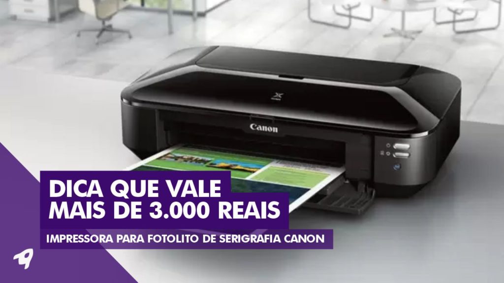 Impressora para fotolito de serigrafia